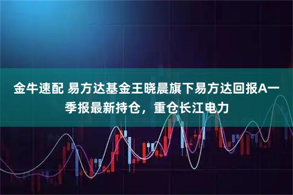 金牛速配 易方达基金王晓晨旗下易方达回报A一季报最新持仓，重仓长江电力